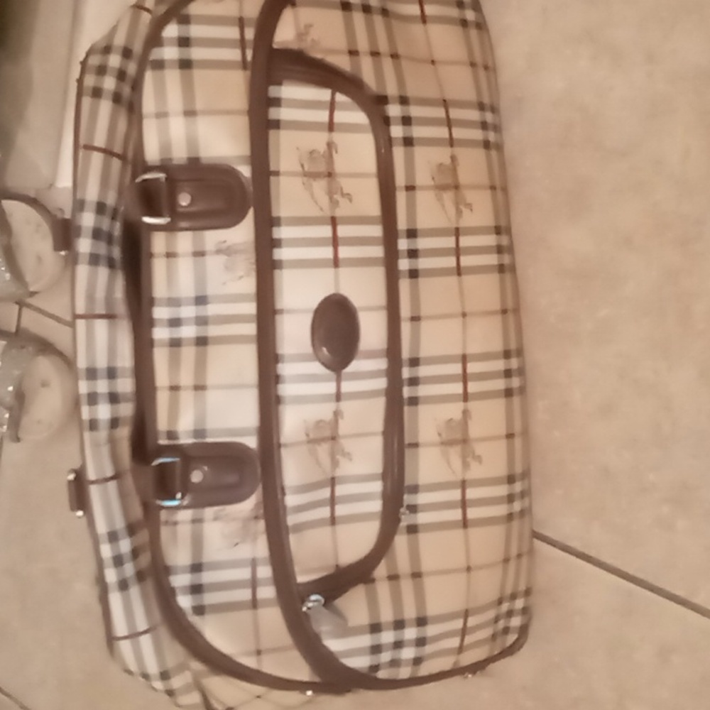 Burberry blue label roller bag